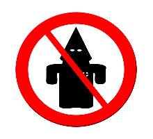 NO KKK STICKER