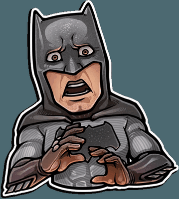 dc comics marvel comics sticker 4