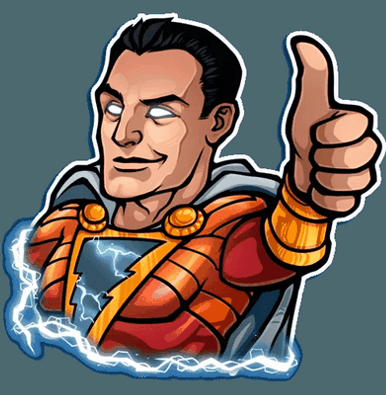 dc comics marvel comics sticker 17