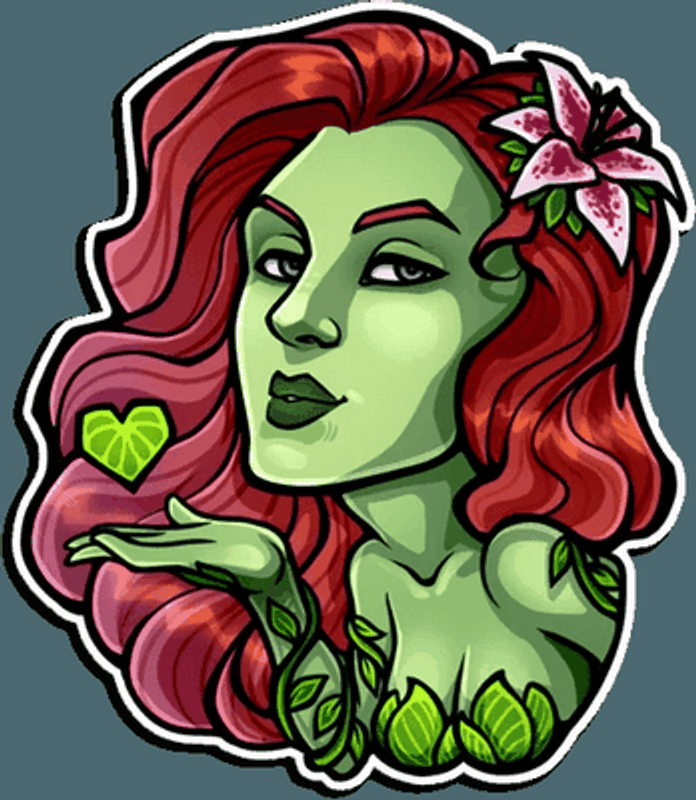 dc comics marvel comics sticker 19