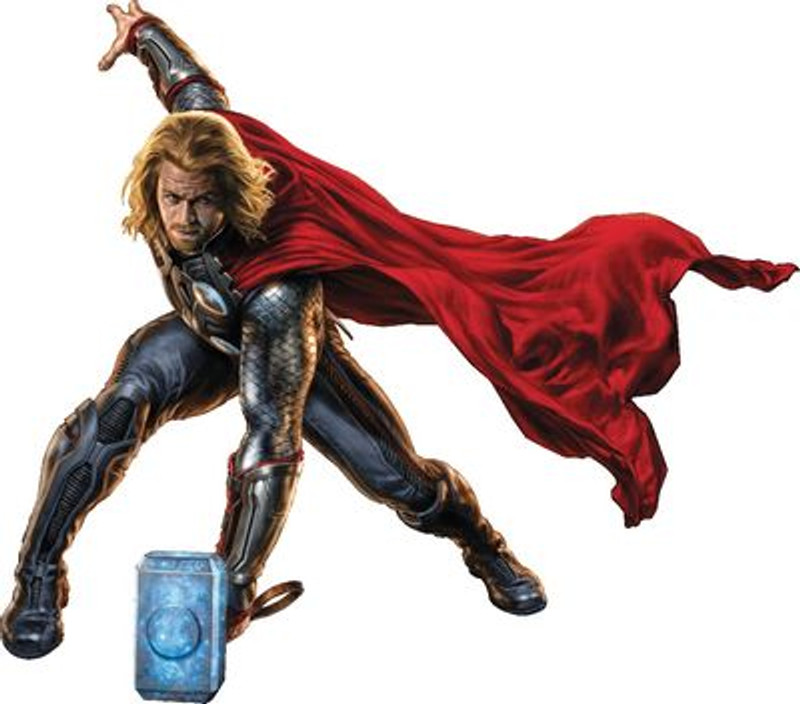 Thor 2 Avengers HAMMER TIME STICKER