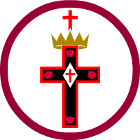 Masonic Rosicrucian Society SRICF Adhesive Sticker