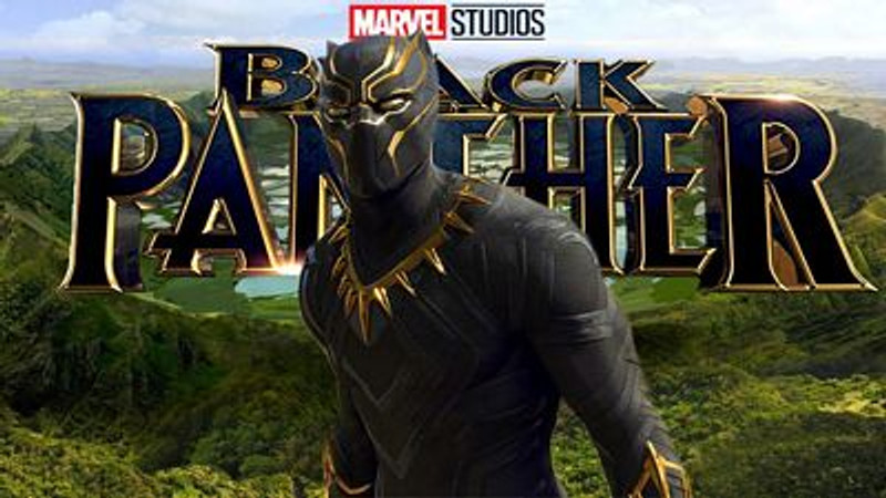 black panther MARVEL STUDIOS STICKER