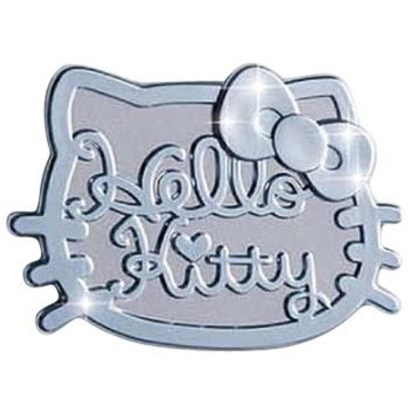Hello K Chrome Like Adhesive Vinyl Sticker Hello K Chrome Like Adhesive Vinyl Sticker