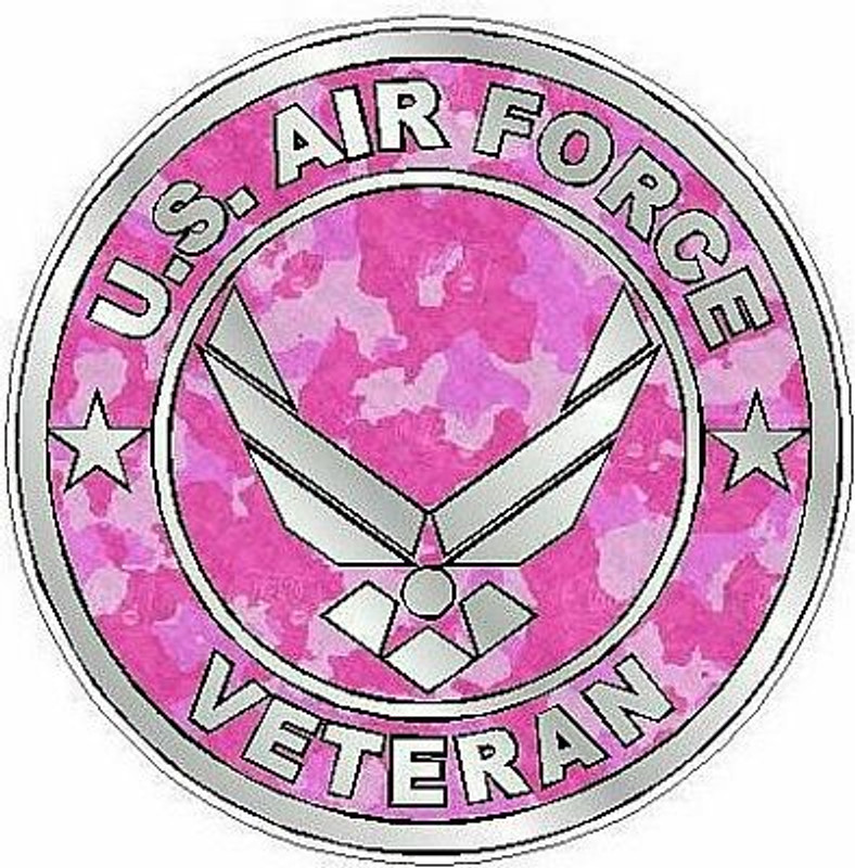 AIR FORCE VETERAN camo pink AIR FORCE VETERAN camo pink