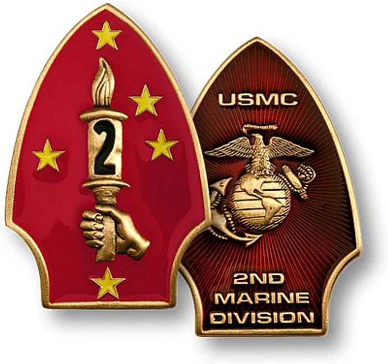 marine coin design sticker