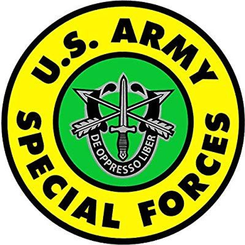 US ARMY SPECIAL FORCES STICKER US ARMY SPECIAL FORCES STICKER