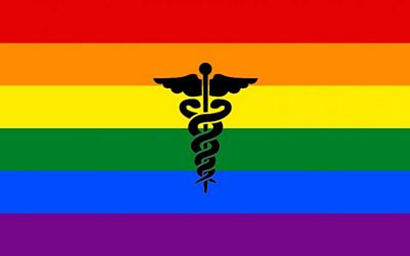 Pride Flag Medical Sticker