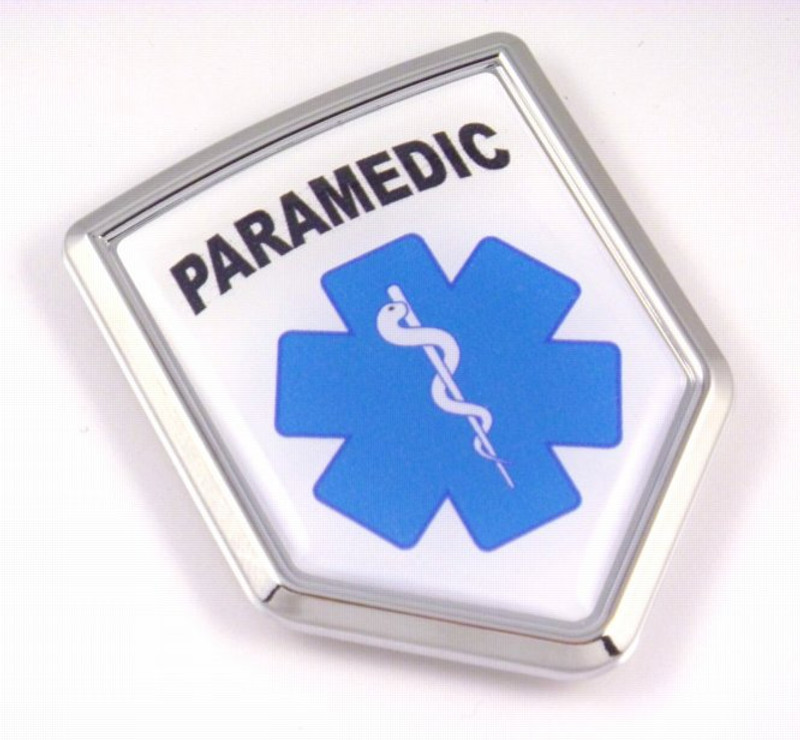 Paramedic 3D Chrome Emblem