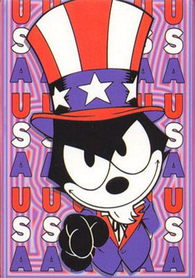Felix the Cat Color Sticker 1