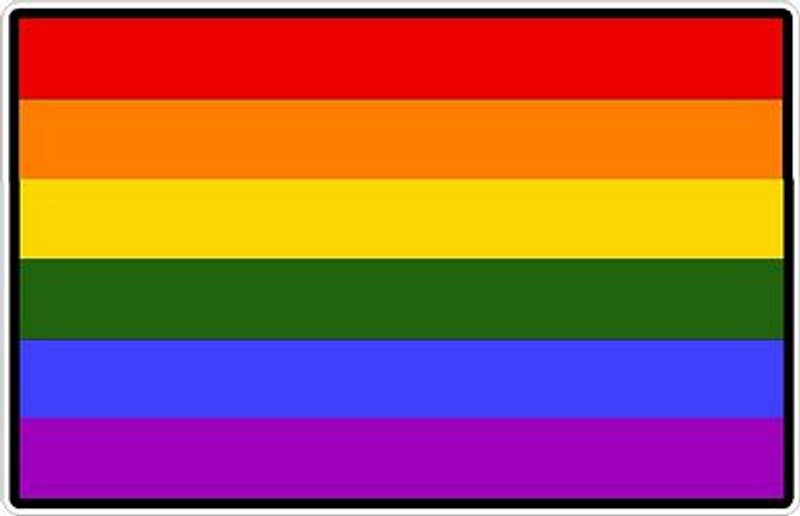 PRIDE FLAG STICKER