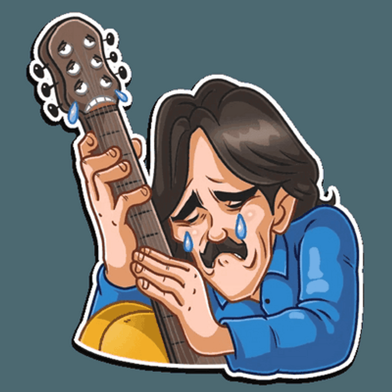 beatles music group sticker 7