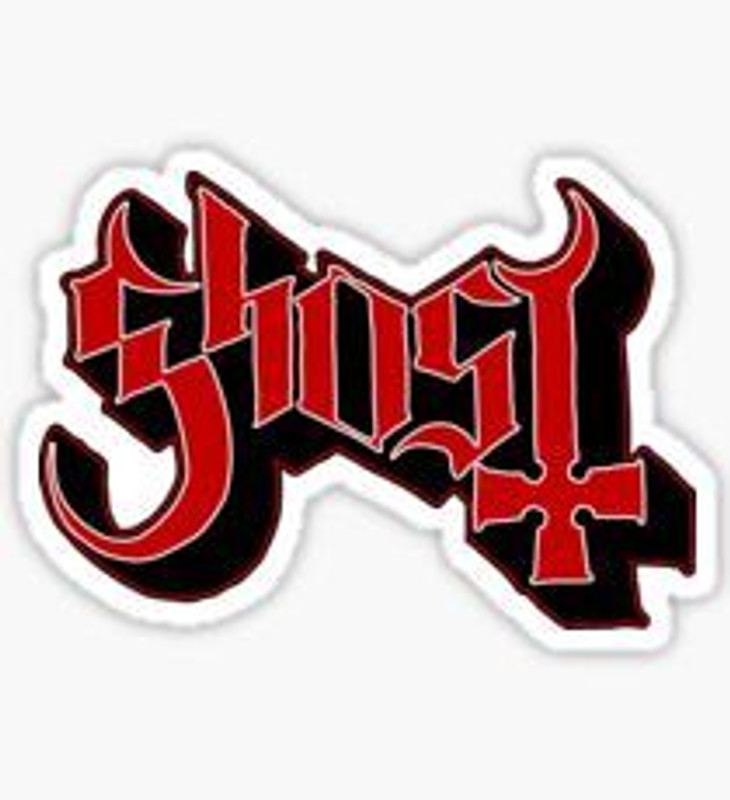 Ghost Band Sticker