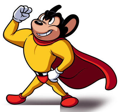 mighty mouse drawing 999