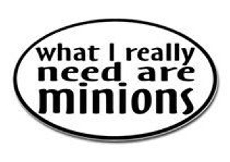 Minions Oval Sticker