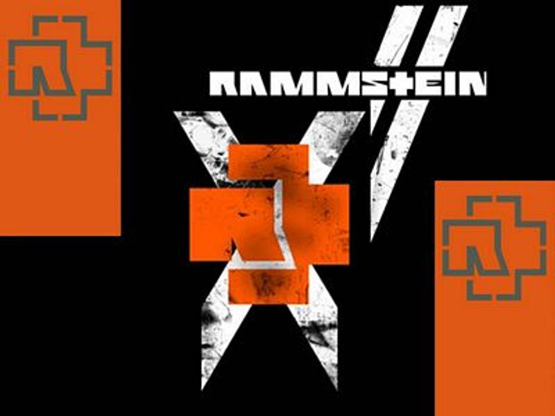Rammstein 3 Color Band Decal
