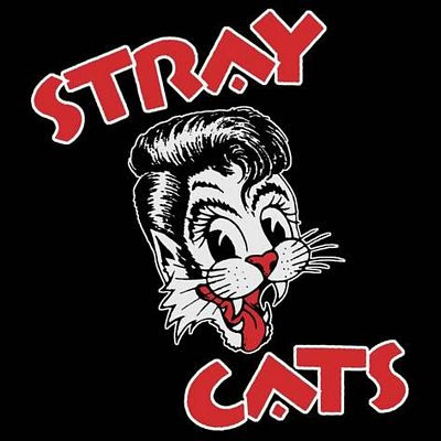 stray cats BAND STICKER