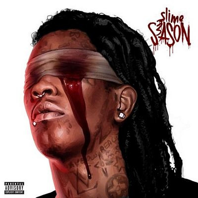 young thug SLIME SEASON RAP MUSIC ALBUM COVER STICKER