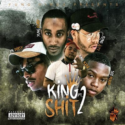 YUNG KINGZ RAP MUSIC ALBUM COVER STICKER