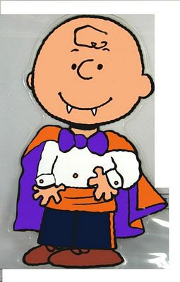 Charlie Brown Peanuts Gang Sticker VAMPIRE