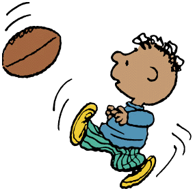 Franklin with Football Color Decal