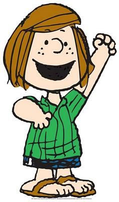 Peppermint Patty Color Decal Sticker 2