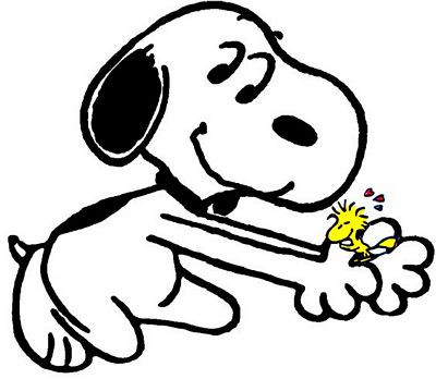 SNOOPY and Woodstock Peanust Gang Sticker 12
