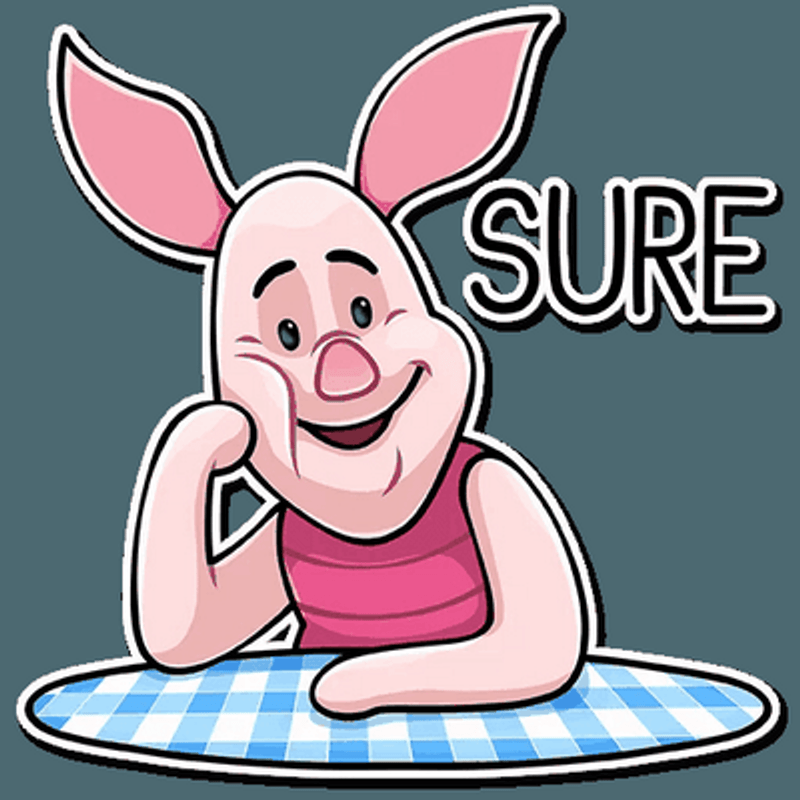 Winnie the Pooh Funny Cartoon Sticker Decal 02