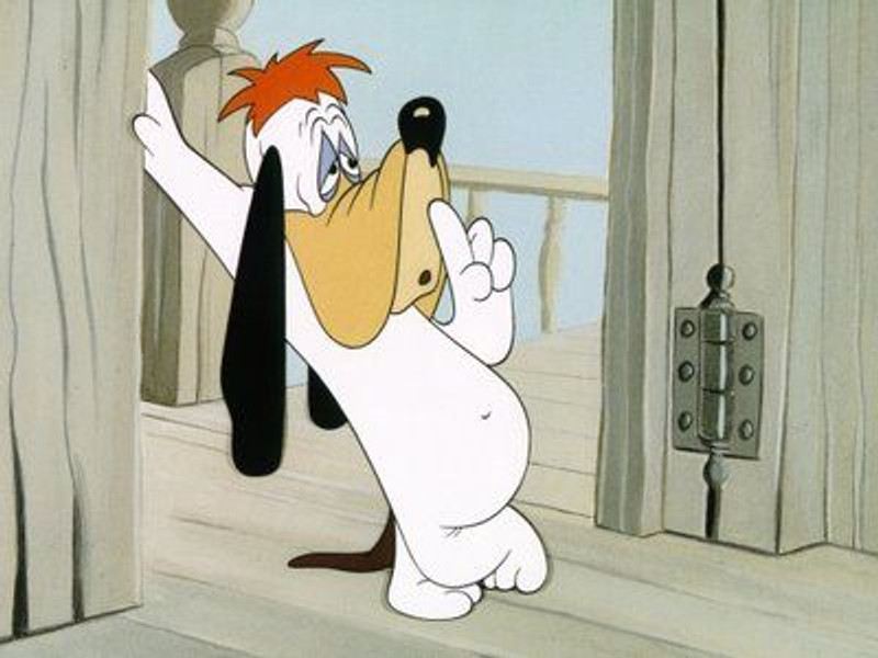 Droopy Dog Sticker
