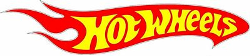 HOTWHEELS color LOGO STICKER left