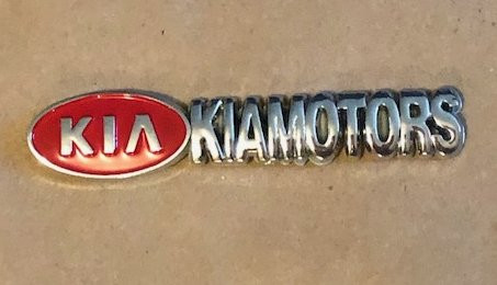 KIA MOTORS Chrome Emblem