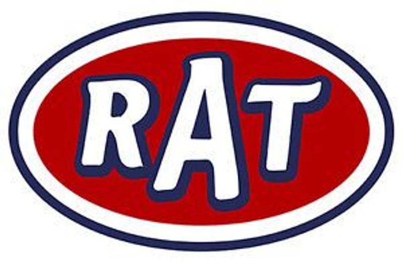 RAT Oval Sticker funny color auto sticker