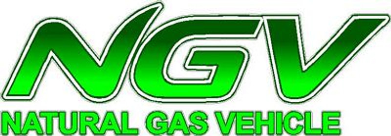 H Civic Natural Gas Vehicle Logo GREEN