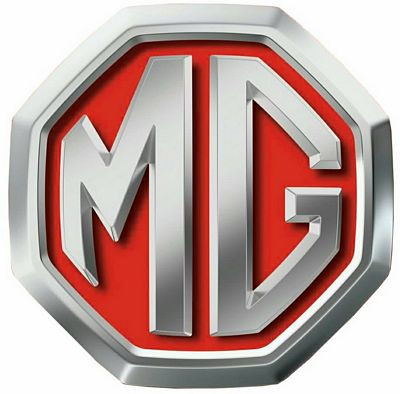 MG lforeign car ogo 3d looking sticker