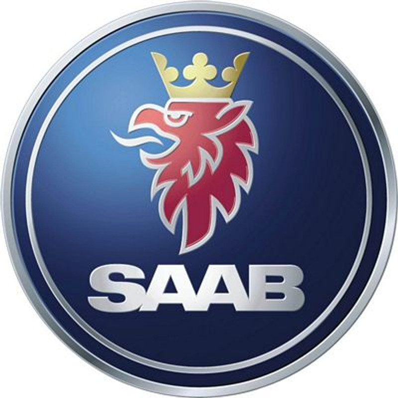 Saab foreign car Logo Color Decal Sticker