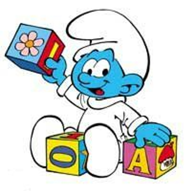 Baby Smurf Decal 1400