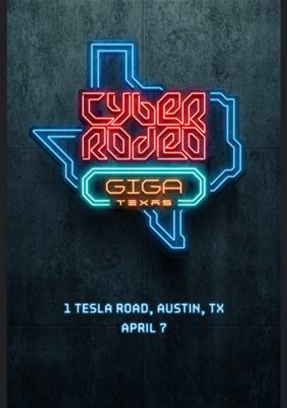 Cyber Rodeo TEXAS Logo Sticker