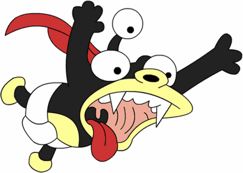 Nibbler Car Sticker Wall Decal 7