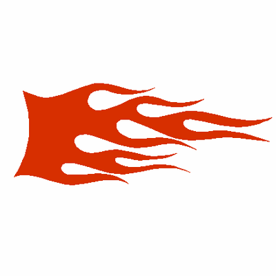 Flame Decals