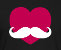 Mustache Funny Stickers