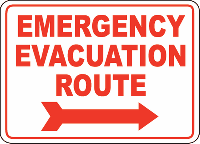 Emergency Signs or Stickers
