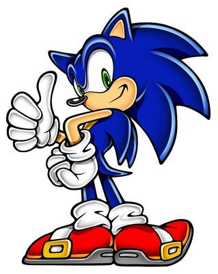 Sonic Hedgehog Stickers