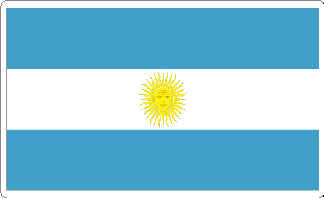 Argentina Flag Decal
