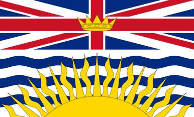 Canada British Columbia Flag