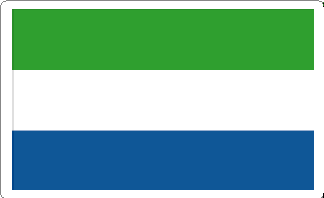 Sierra Leone Flag Decal