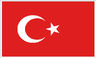 Turkey Flag Sticker