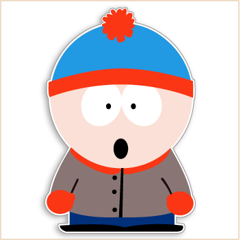 South Park Cartooon Decal6 3321