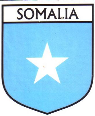 Somalia Flag Crest Decal Sticker
