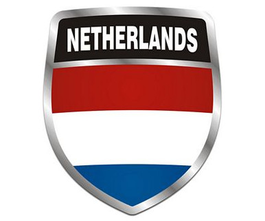 Netherlands Crest Sticker NEW