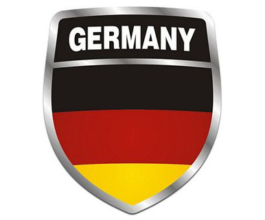 Germany Crest Sticker NEW